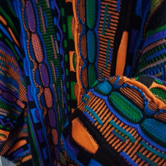 Protege Coogi Style Sweater,  Christine Condition Very Vibrant No Flaws Men's 2X - Picture 10 of 10